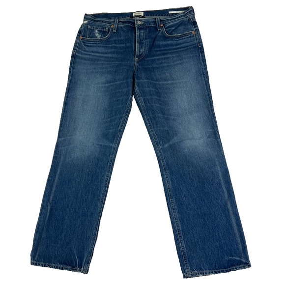 Citizens of Humanity Jeans Women's 29 Neve Organic Cotton Button Fly Straight - Picture 1 of 16